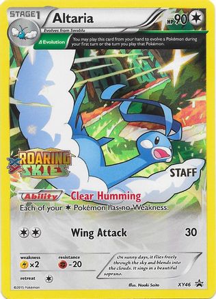 Altaria (Prerelease) [Staff] XY46  - Holofoil XY Promos - Promo