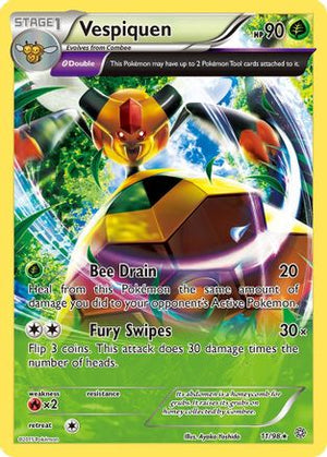 Vespiquen (11) (11) 011/98  - Reverse Holofoil XY  Ancient Origins - Rare