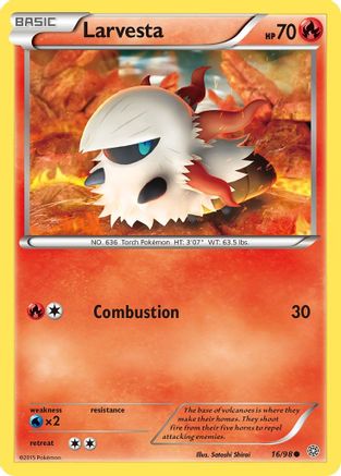 Larvesta 016  XY  Ancient Origins - Common