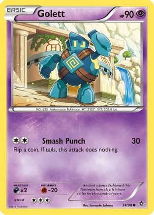Golett 034/98  XY  Ancient Origins - Common