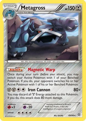 Metagross (49) (49) 049/98  XY  Ancient Origins - Rare