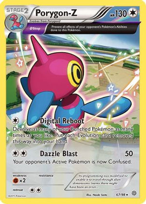 Porygon (67) 067/98  - Reverse Holofoil XY  Ancient Origins - Holo Rare