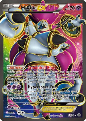 Hoopa EX (89 Full Art) (89 Full Art) 089/98  - Holofoil XY  Ancient Origins - Ultra Rare
