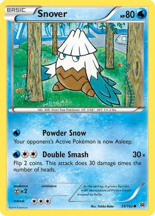 Snover 039  XY  BREAKthrough - Common
