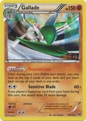 Gallade 084/162  - Holofoil XY  BREAKthrough - Holo Rare