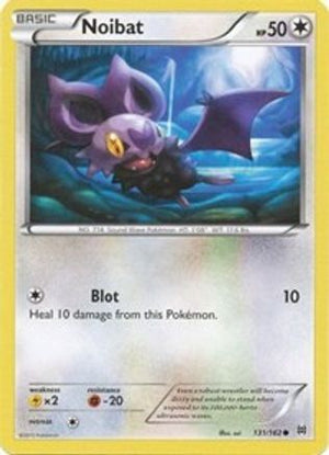 Noibat (131) (131) 131/162  - Reverse Holofoil XY  BREAKthrough - Common