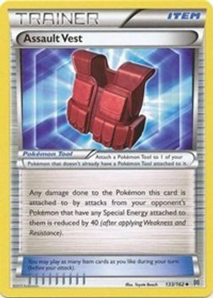 Assault Vest 133/162  XY  BREAKthrough - Uncommon