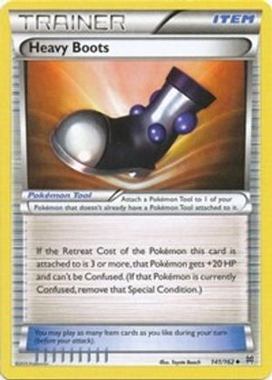 Heavy Boots 141  - Reverse Holofoil XY  BREAKthrough - Uncommon