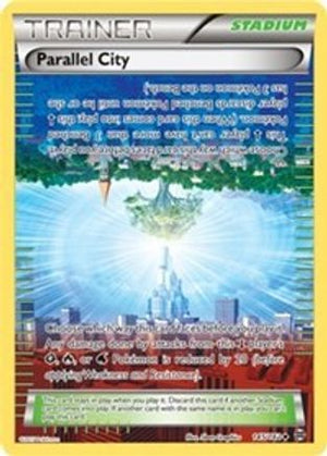 Parallel City 145/162  - Reverse Holofoil XY  BREAKthrough - Uncommon