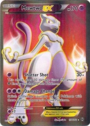 Mewtwo EX (158 Full Art) (158 Full Art) 158/162  - Holofoil XY  BREAKthrough - Ultra Rare
