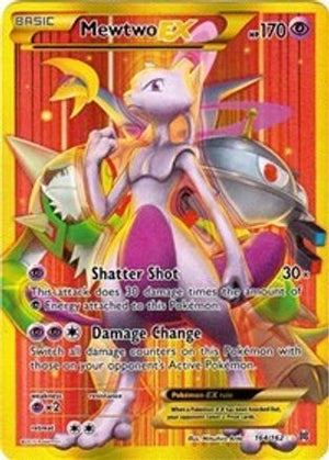 Mewtwo EX (164 Secret Full Art) (164 Secret Full Art) 164/162  - Holofoil XY  BREAKthrough - Secret Rare