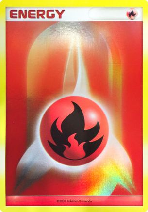 Fire Energy (2007 (2007-2008 League Promo)  - Holofoil League & Championship Cards - Promo