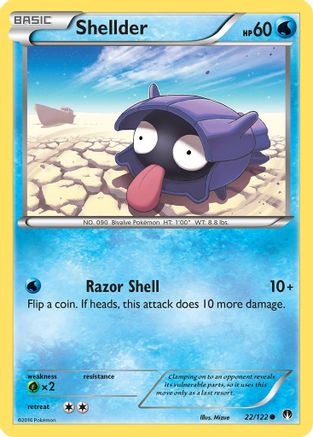 Shellder (22) (22) 022/122  XY  BREAKpoint - Common