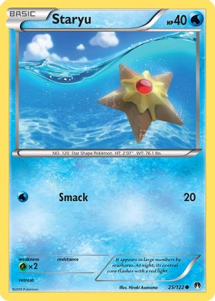 Staryu 025/122  XY  BREAKpoint - Common