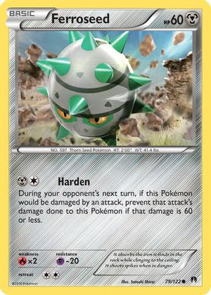 Ferroseed 079  XY  BREAKpoint - Common