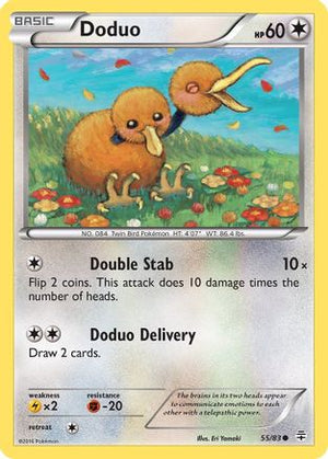 Doduo 055/83  - Reverse Holofoil Generations - Common