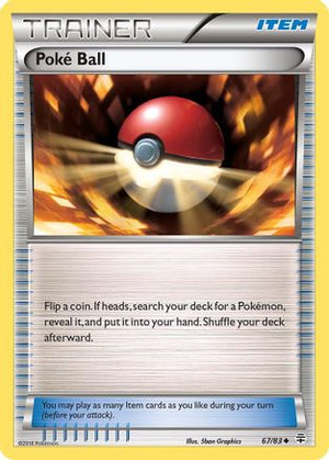 Poke Ball 067/83  - Reverse Holofoil Generations - Uncommon