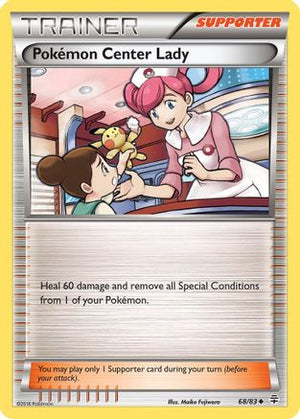 Pokemon Center Lady 068/83  - Reverse Holofoil Generations - Uncommon