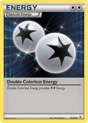 Double Colorless Energy 074/83  - Reverse Holofoil Generations - Uncommon