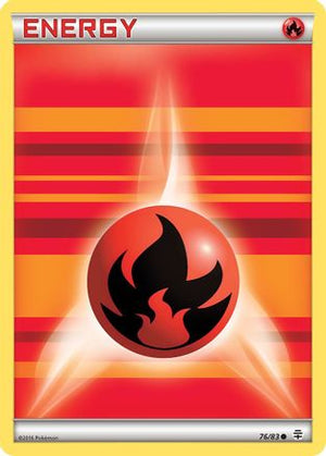 Fire Energy 076/83  - Reverse Holofoil Generations - Common