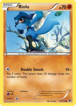 Riolu (45) (45) 045/124  XY  Fates Collide - Common