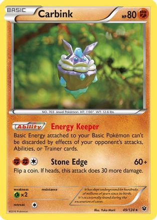 Carbink (49) (49) 049/124  XY  Fates Collide - Rare
