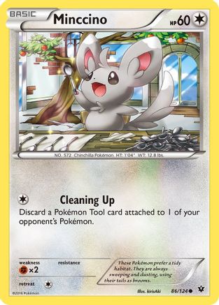 Minccino (86) (86) 086/124  XY  Fates Collide - Common
