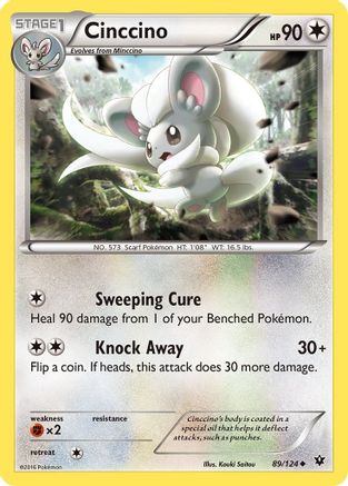 Cinccino (89) (89) 089/124  XY  Fates Collide - Uncommon