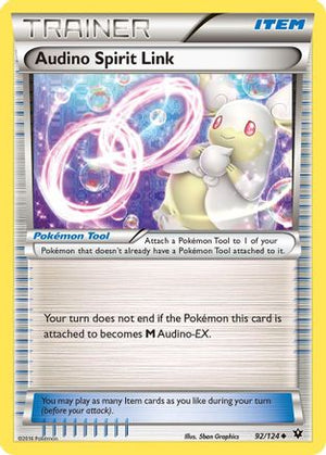Audino Spirit Link 092/124  XY  Fates Collide - Uncommon