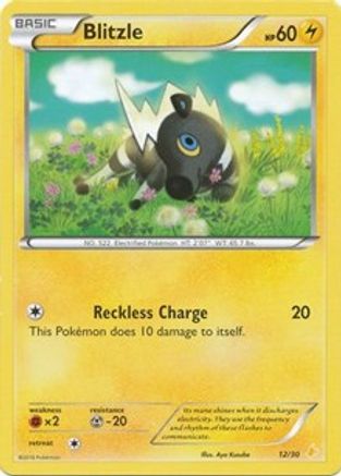 Blitzle (26) (26) 026  XY Trainer Kit Pikachu Libre & Suicune - Common