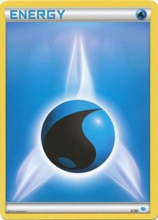 Water Energy (28) (28) 028  XY Trainer Kit Pikachu Libre & Suicune - Common