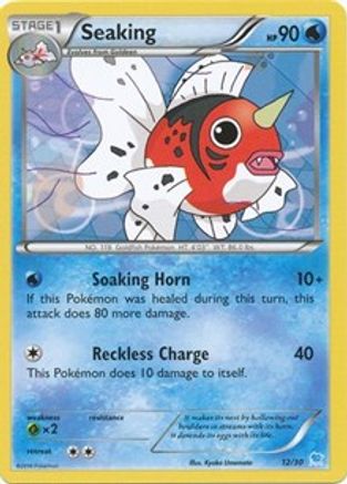 Seaking (12) (12) 012  XY Trainer Kit Pikachu Libre & Suicune - Common