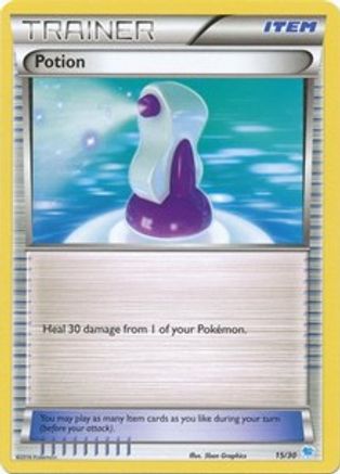 Potion (15 (15 - Suicune Deck) 015  XY Trainer Kit Pikachu Libre & Suicune - Common