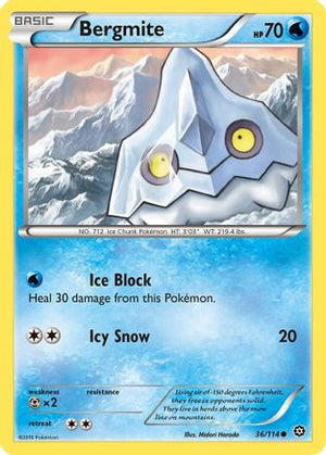 Bergmite 036/114  XY  Steam Siege - Common