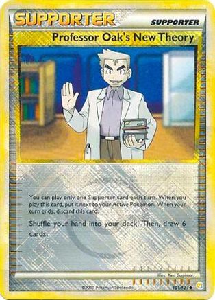 Professor Oak's New Theory (League Promo) 101/123  - Reverse Holofoil League & Championship Cards - Promo