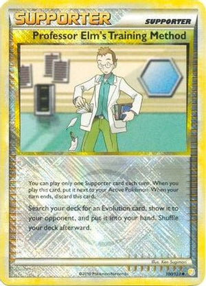 Professor Elm's Training Method (League Promo) 100/123  - Reverse Holofoil League & Championship Cards - Promo