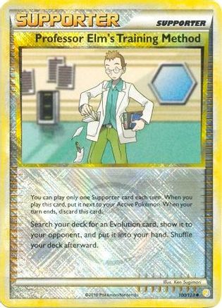 Professor Elm's Training Method (League Promo) 100/123  - Reverse Holofoil League & Championship Cards - Promo