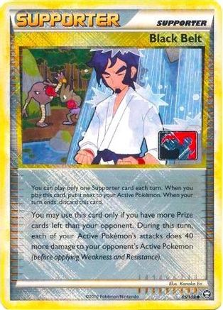 Black Belt (League Promo) 085/102  - Reverse Holofoil League & Championship Cards - Promo