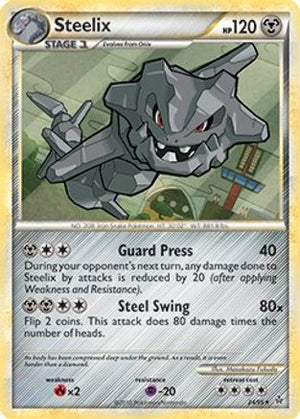 Steelix (HGSS Unleashed) 024/095  - Holofoil Deck Exclusives - Holo Rare