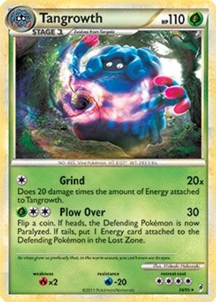 Tangrowth (Call of Legends) 034/95  - Holofoil Deck Exclusives - Holo Rare