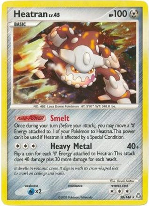 Heatran (DP Legends Awakened) 030/146  - Holofoil Deck Exclusives - Holo Rare