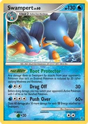 Swampert (DPPt Supreme Victors) 012/147  Deck Exclusives - Rare