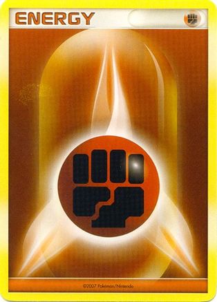 Fighting Energy (2007 (2007-2008 League Promo)  - Reverse Holofoil League & Championship Cards - Promo