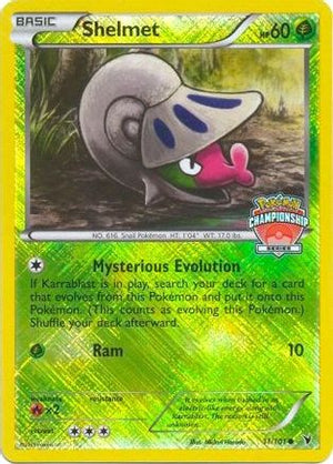 Shelmet (Championship Series) 011/101  - Reverse Holofoil League & Championship Cards - Promo