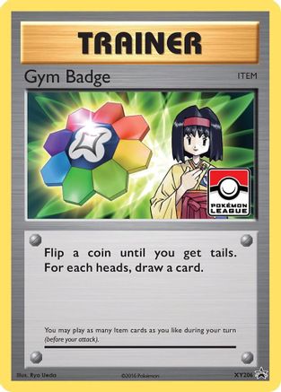 Gym Badge (Erika) XY206  - Holofoil XY Promos - Promo