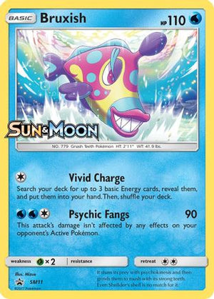 Bruxish (Prerelease) SM11  - Holofoil SM Promos - Promo