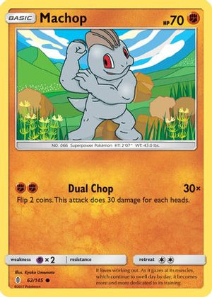 Machop (62) (62) 062/145  SM  Guardians Rising - Common