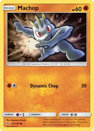 Machop (63) (63) 063/145  SM  Guardians Rising - Common
