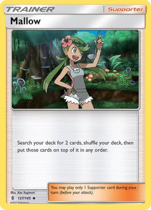 Mallow 127/145  - Reverse Holofoil SM  Guardians Rising - Uncommon