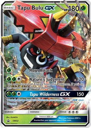 Tapu Bulu GX SM32  - Holofoil SM Promos - Promo